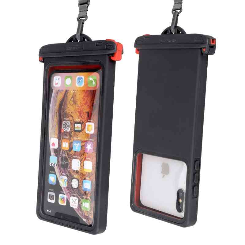 Leesésgátló vízálló mobiltelefon táska, úszó sís telefontok tok