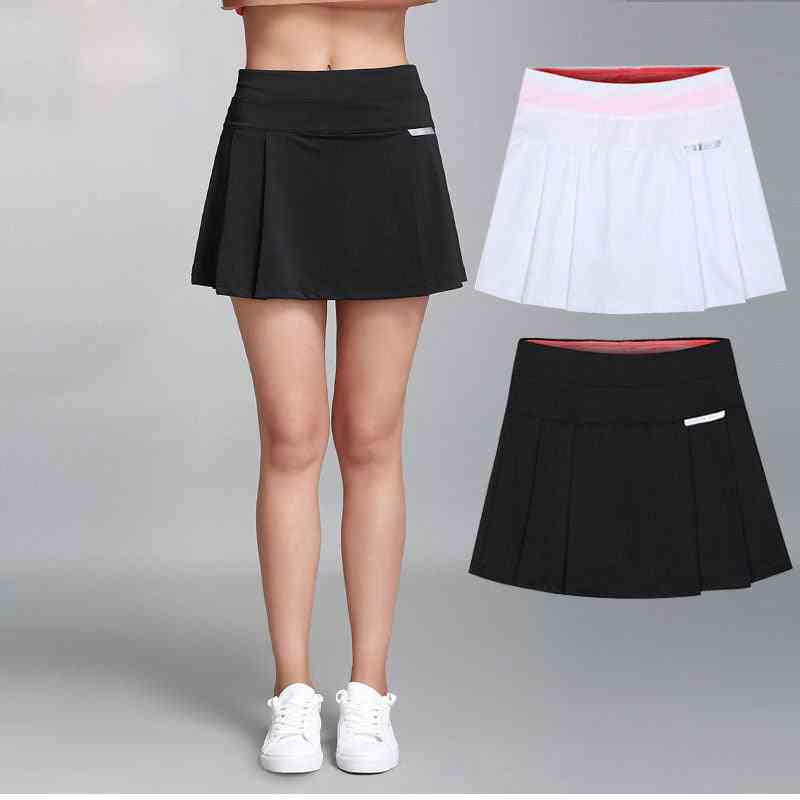 Women Tennis Skirt, Badminton Shorts Anti-exposure Fitness Workout