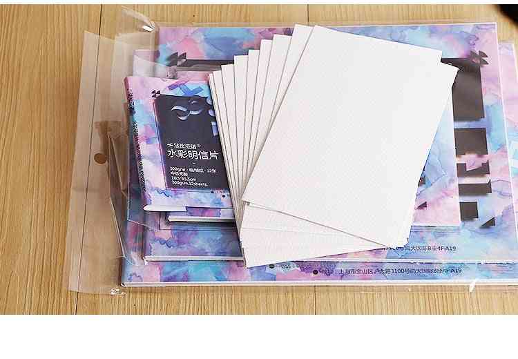 Watercolor Postcards Painting Paper