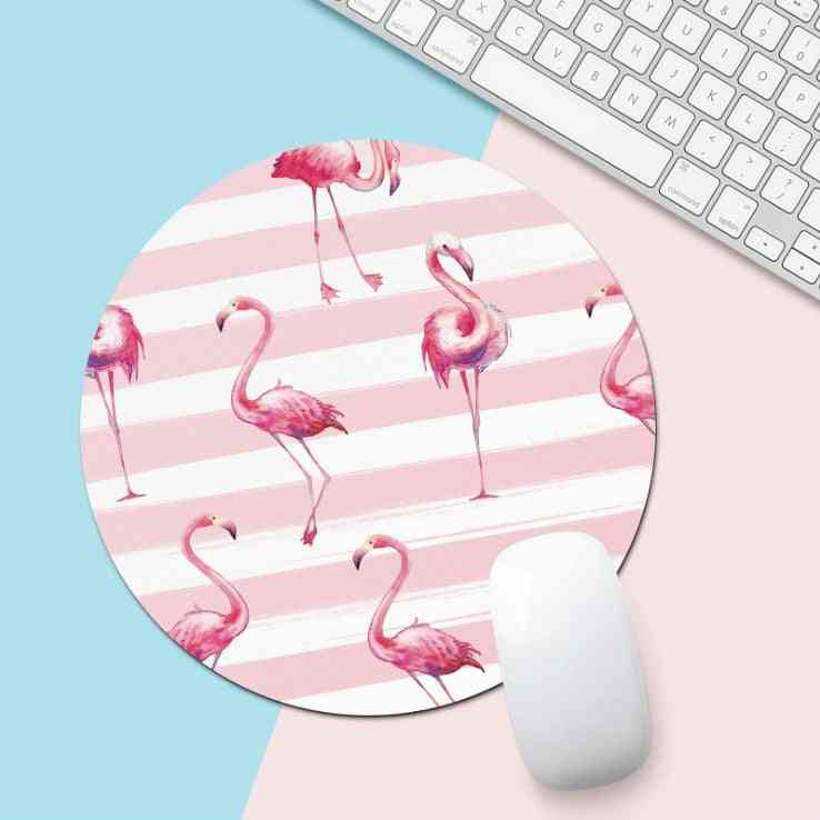 Alfombrilla de ratón de oficina flamingo, organizador de alfombrillas de escritorio para útiles escolares, accesorios herramientas