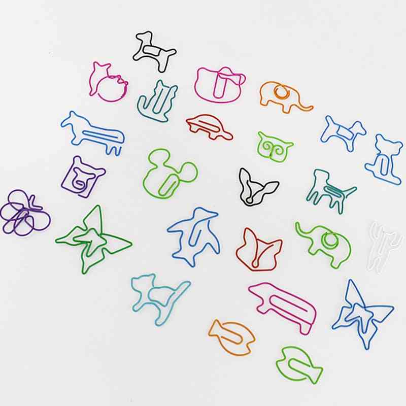 Cute Cartoon Animal/memo Shaped Paper Clips