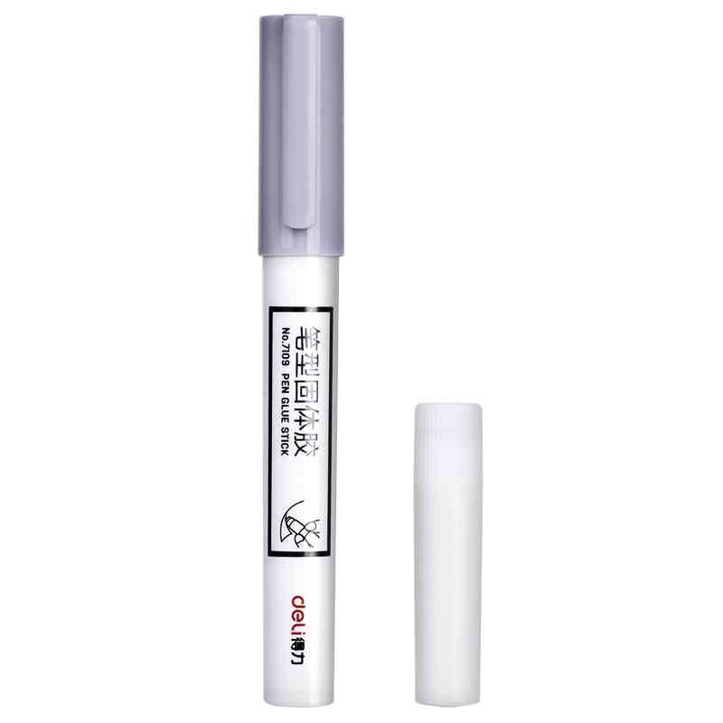 Creative Pen Shape Glue Stick-or School Office Quality Strong Adhesive Super Glue Set Contain Spare Stick