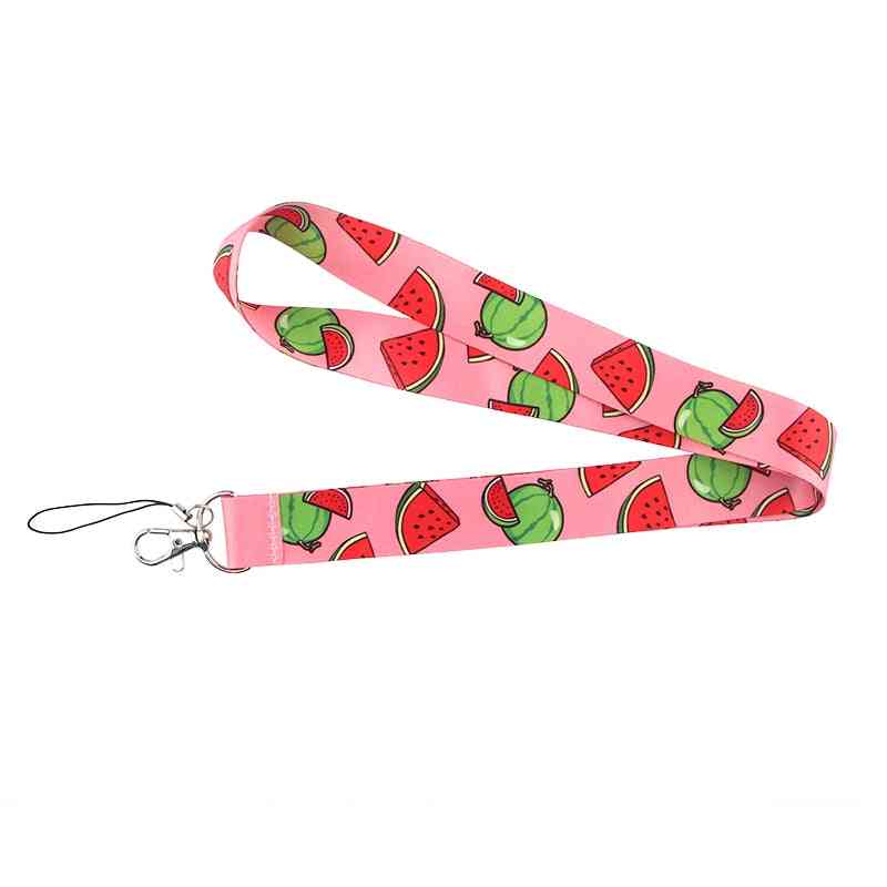 Creative Watermelon Keychain - Cartoon Phone Lanyard Fashion Strap