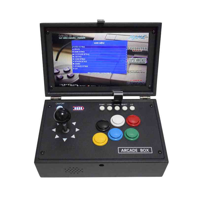 Lcd Video Game Console Hdmi To Tv Includes 10000 Games Installed Retropie Mini Arcade Machine