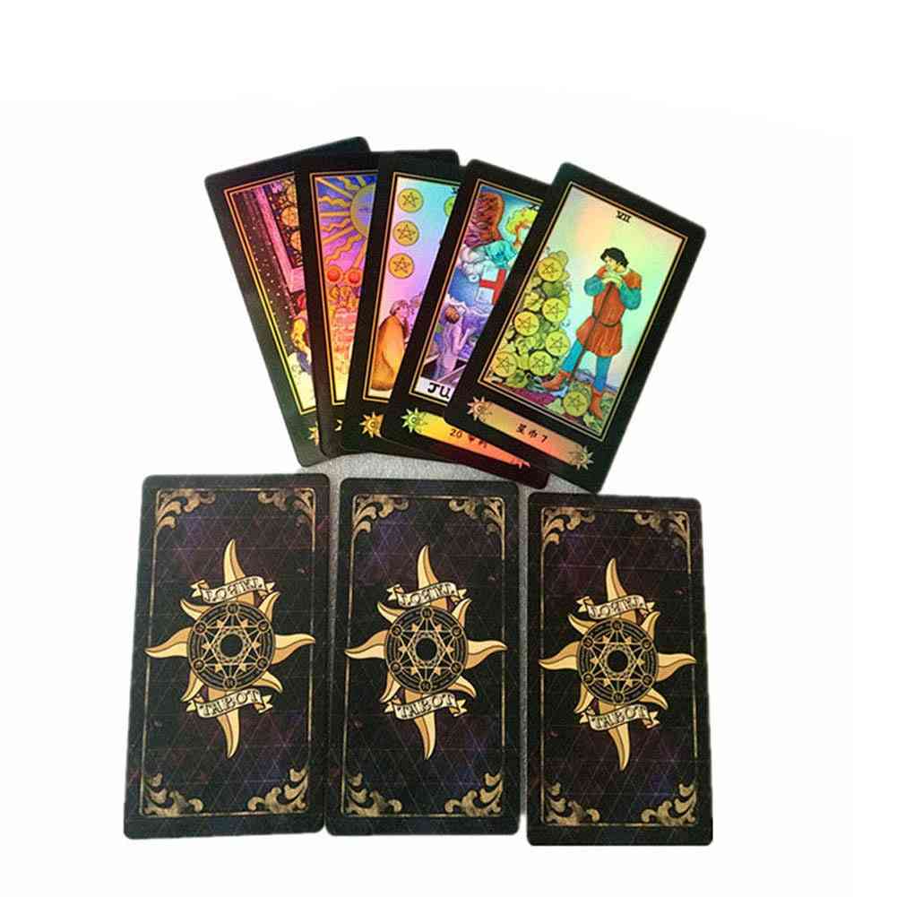 78 Cards Tarot Deck Set Future Telling English Version Card Board Games