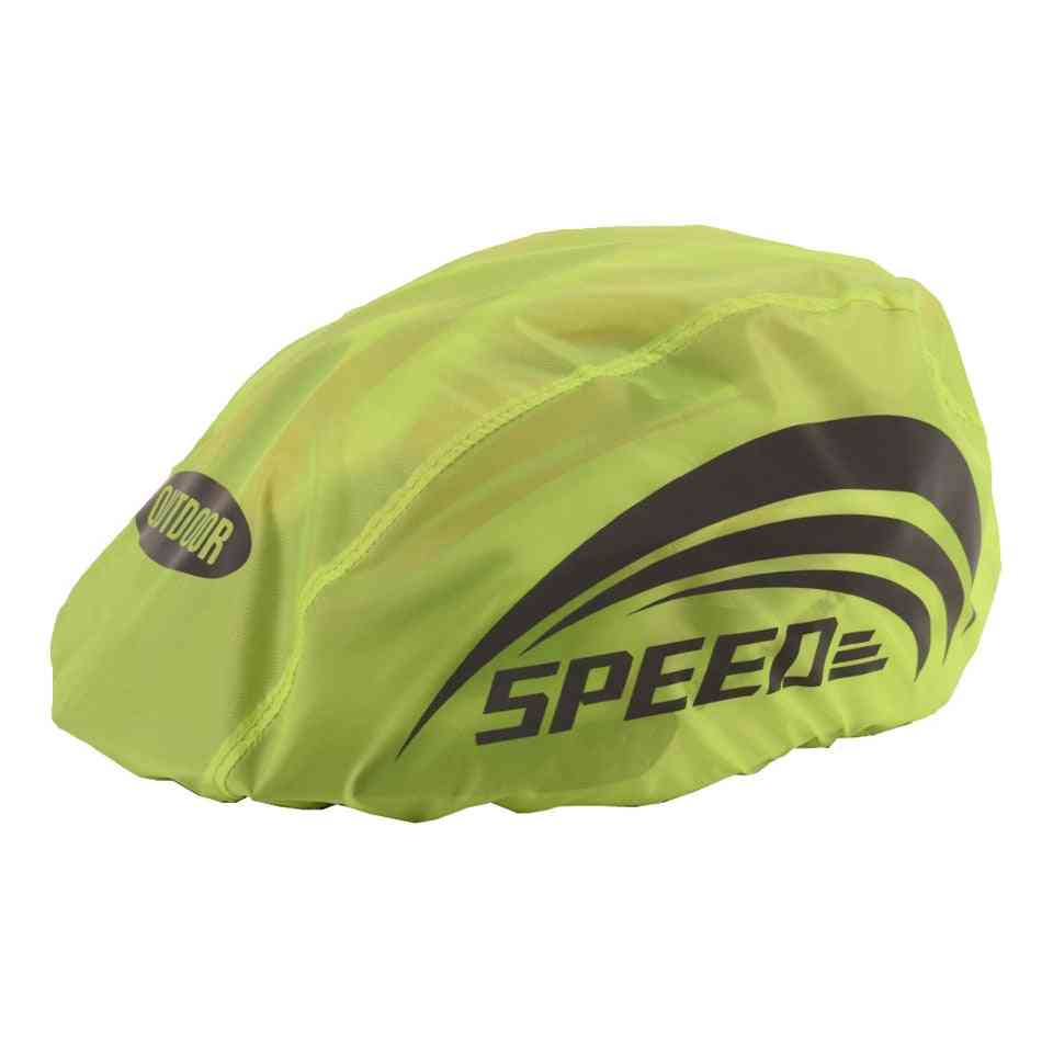 High Visibility Waterproof Cycling Helmet Rain Cover