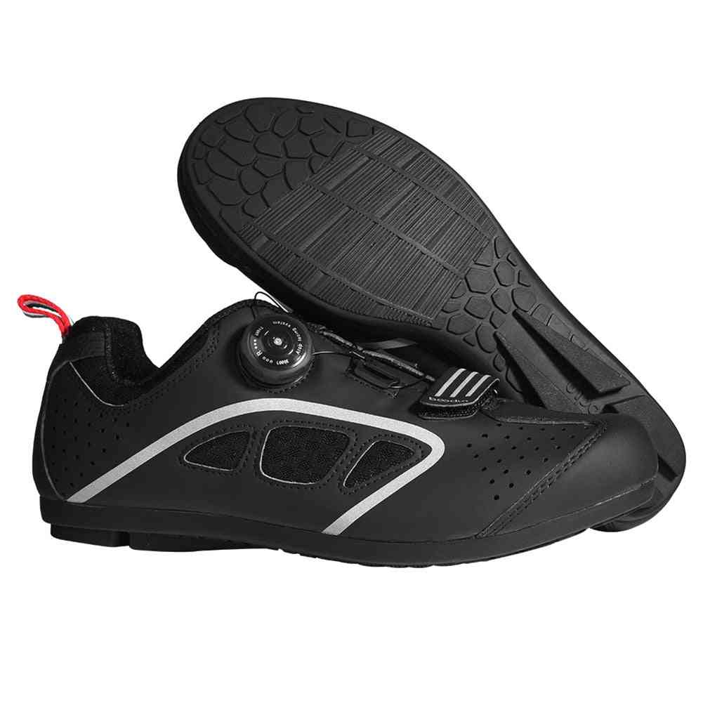 Men Outdoor Cycling Shoes, Road Bike Non-locking Breathable Leisure Sports Sneakers