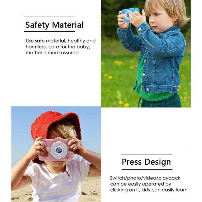 Cute, Rechargeable Digital Kids Mini Camera Video Camcorder Toy