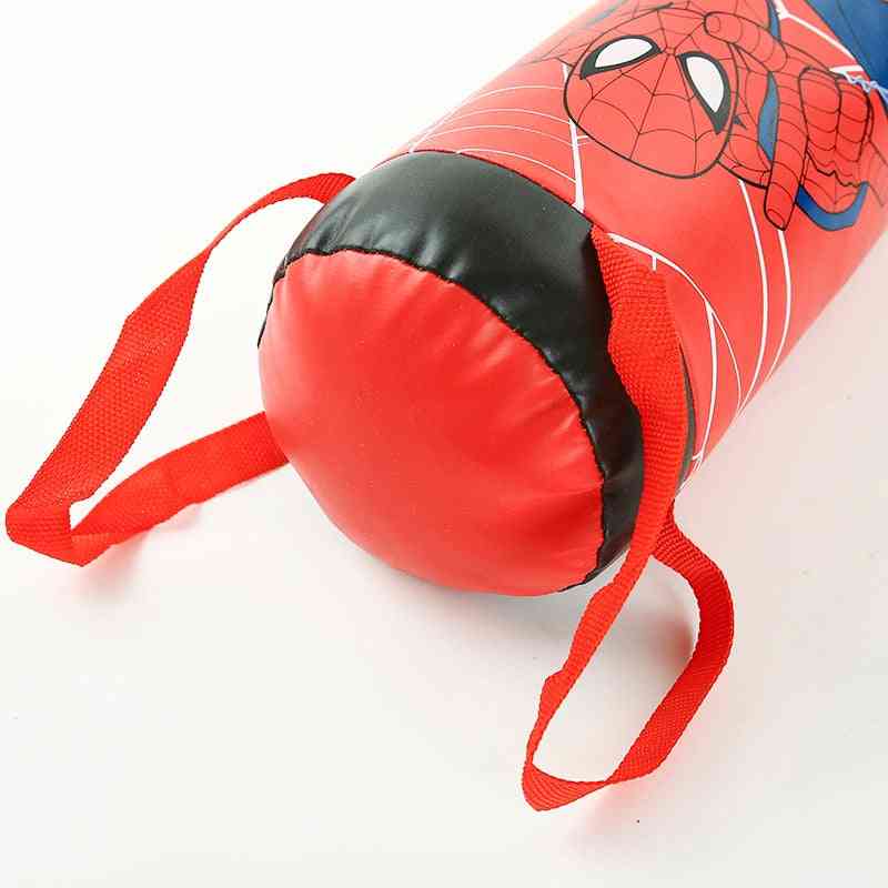 чифт боксови ръкавици на паяк + един костюм с торбичка с пясък