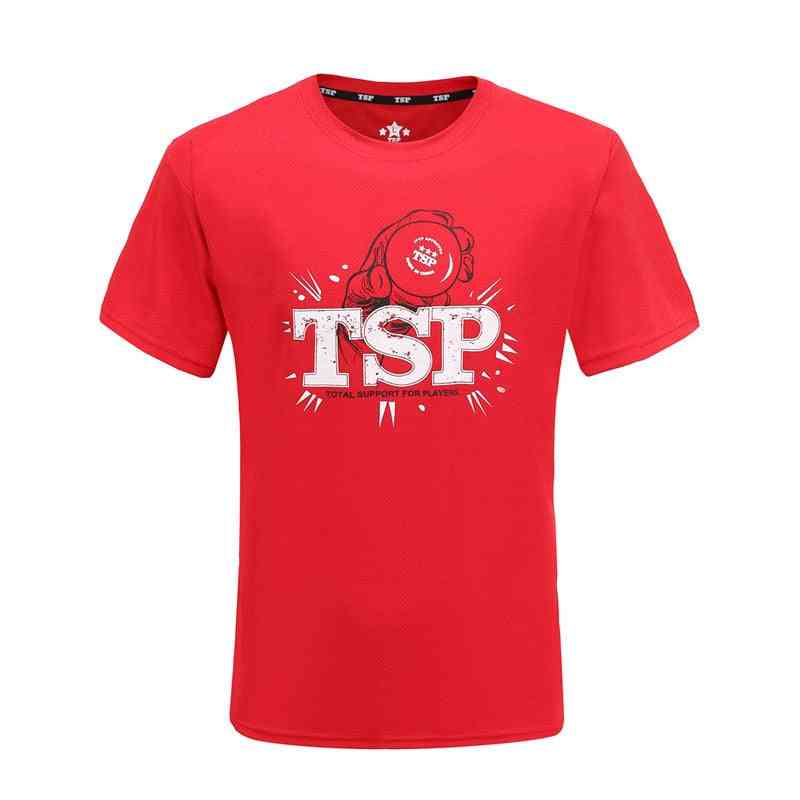 Table Tennis Jerseys T-shirts For Men / Women Ping Pong Cloth Sportswear Training T-shirts