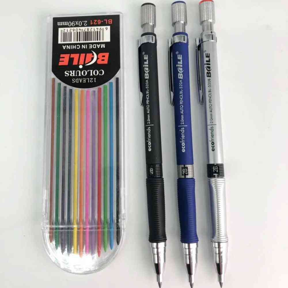 Mechanikus ceruza rajz, írás, tevékenység ceruza utántöltéssel