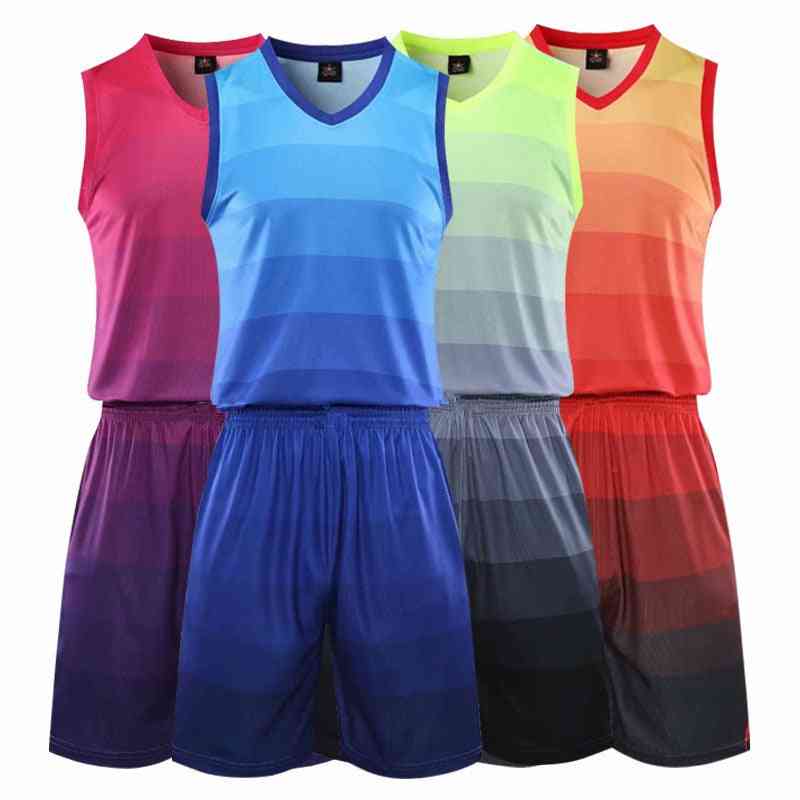 Men's Outdoor Comfortable And Breathable Sports Basketball Jersey