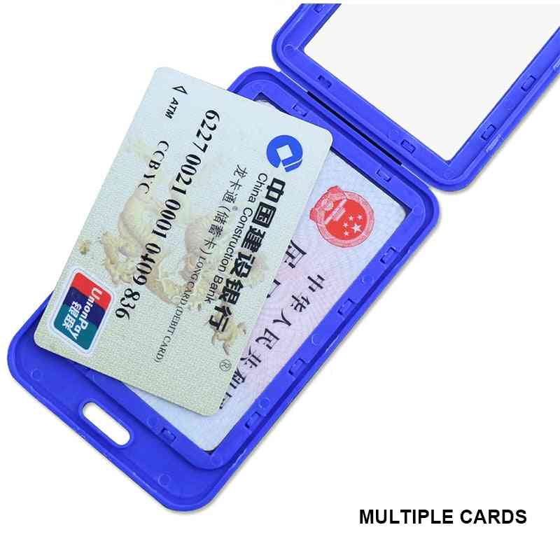 Work Card Holders With Rope, Student, Employee Name Id Card Cover