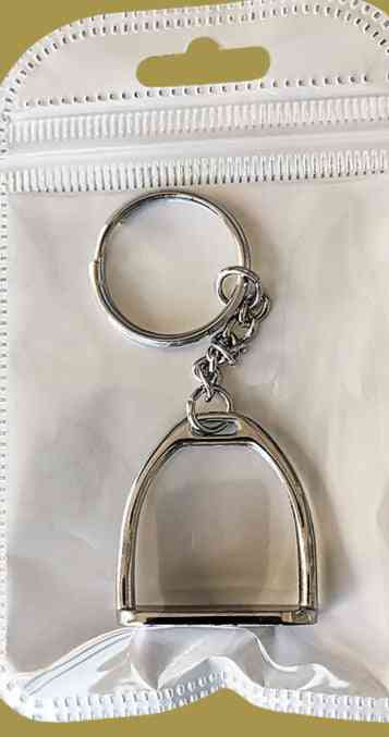 Horse Stirrup Key Ring