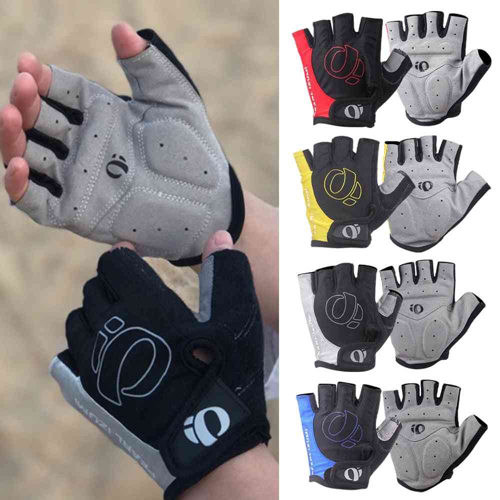 Sweat Gel Bicycle Riding Half Finger Cycling Gloves