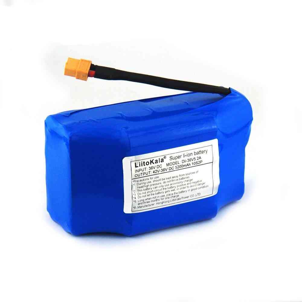 Litij-ionska baterija za ponovno polnjenje litij-ionska za električni skuter z ravnotežjem