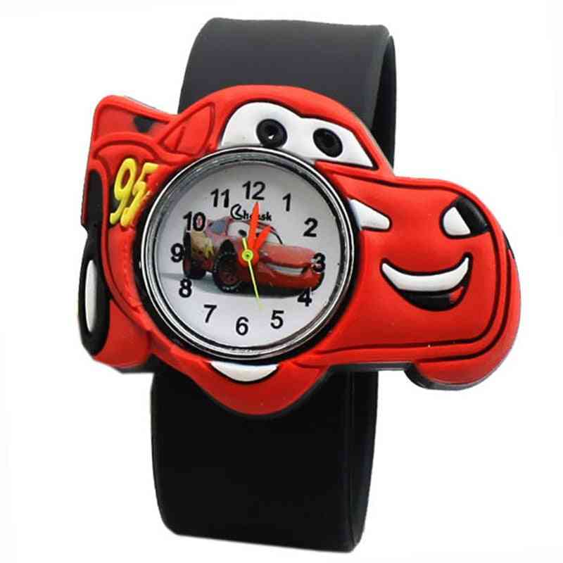Children Watch, Boy Cartoon Car Clock