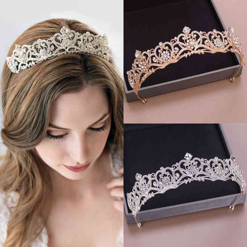 Wedding Headpiece Baroque Tiara And Crown Fashion
