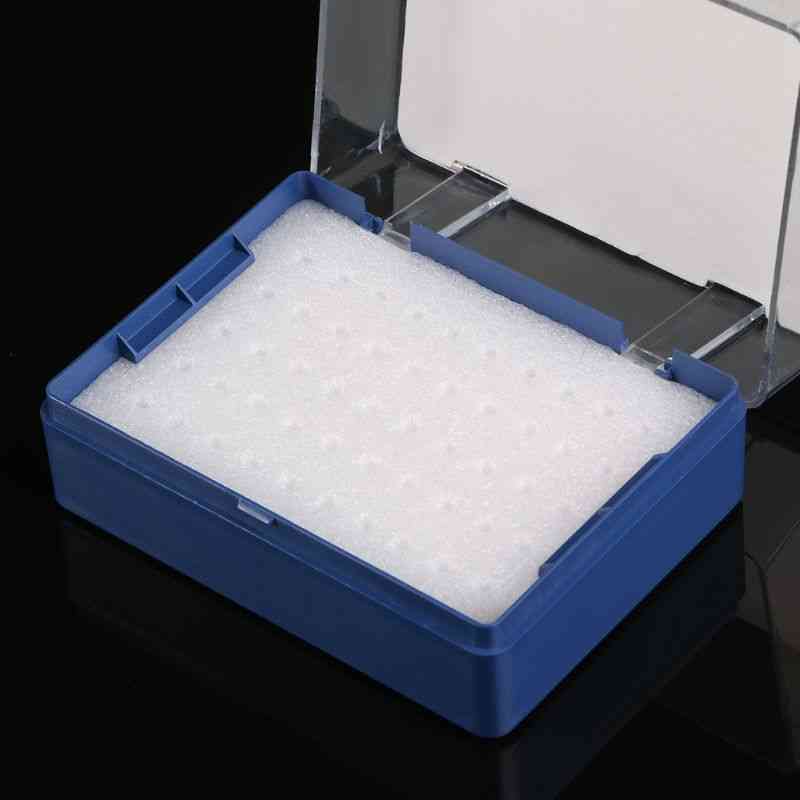 Plastic Storage Box With Foam Milling Cutter Organizer For Drill Bits