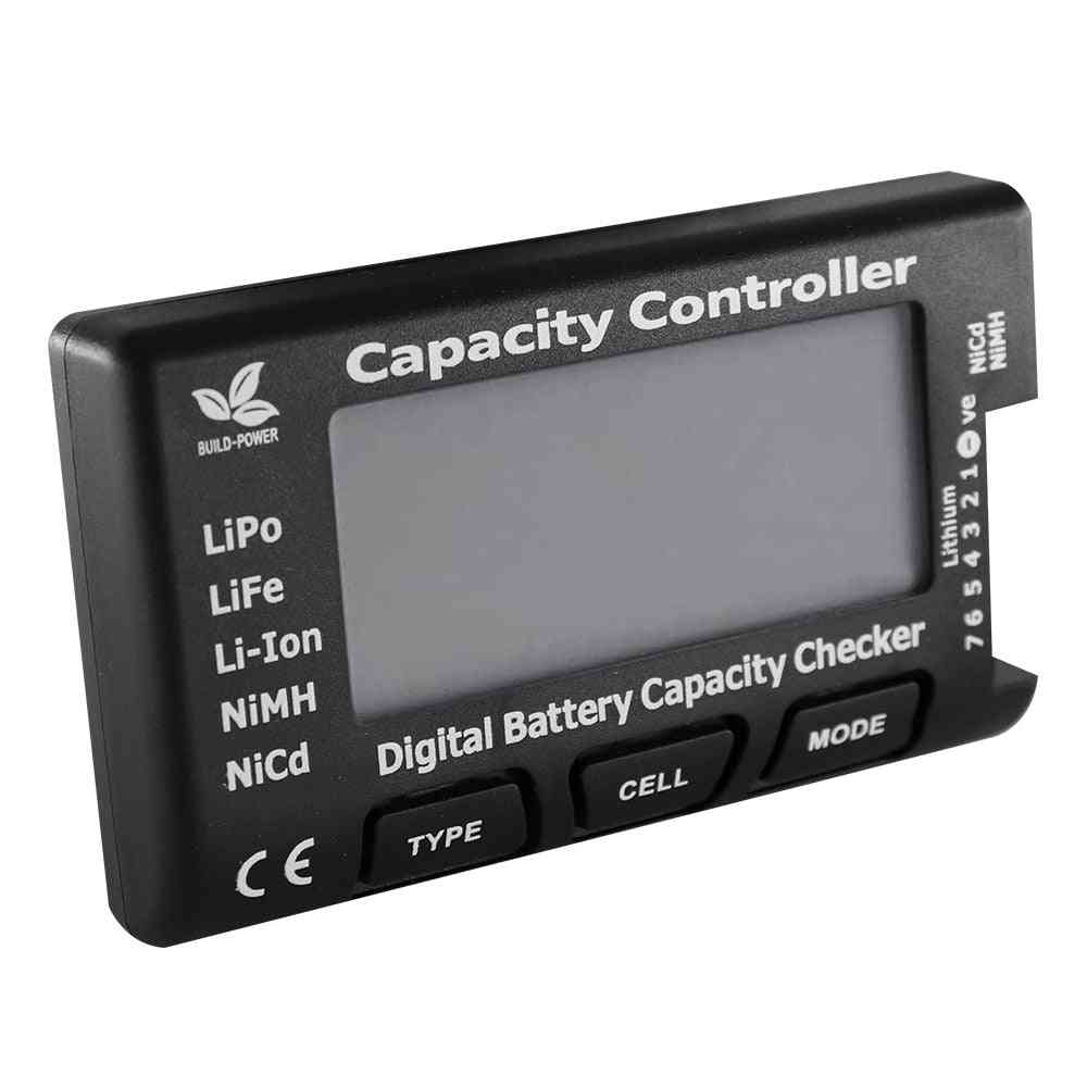 Rc cellmeter-7 comprobador de capacidad de batería digital lipo life li-ion nicd nimh probador de voltaje