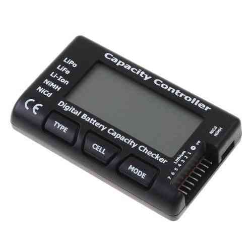Rc cellmeter-7 digitálny kontrolér kapacity batérie lipo life li-ion nicd nimh tester napätia
