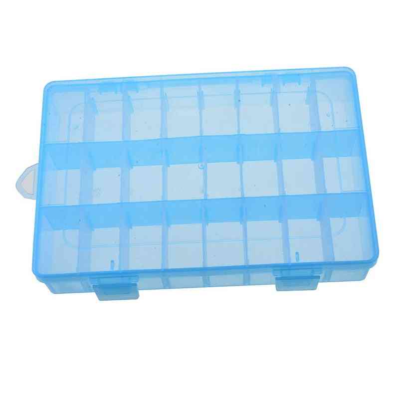 Adjustable Colorful Plastic Grid Tool Box