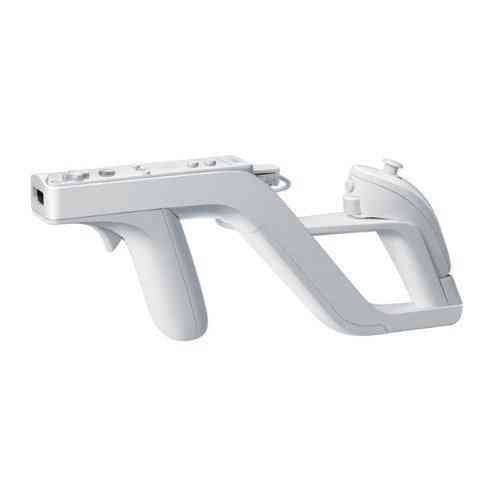 Light gun for zapper for wii (links remote / nunchuk shooting games)