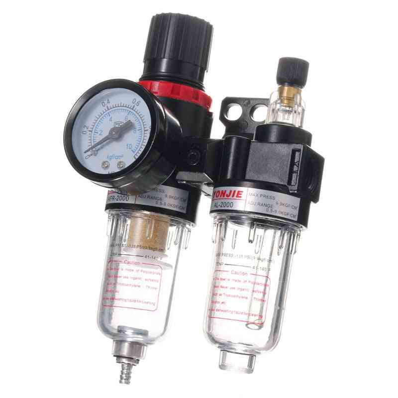 Air Treatment, Unit Pressure Regulator / Compressor - Reducing Valve Oil Water Separation Gauge