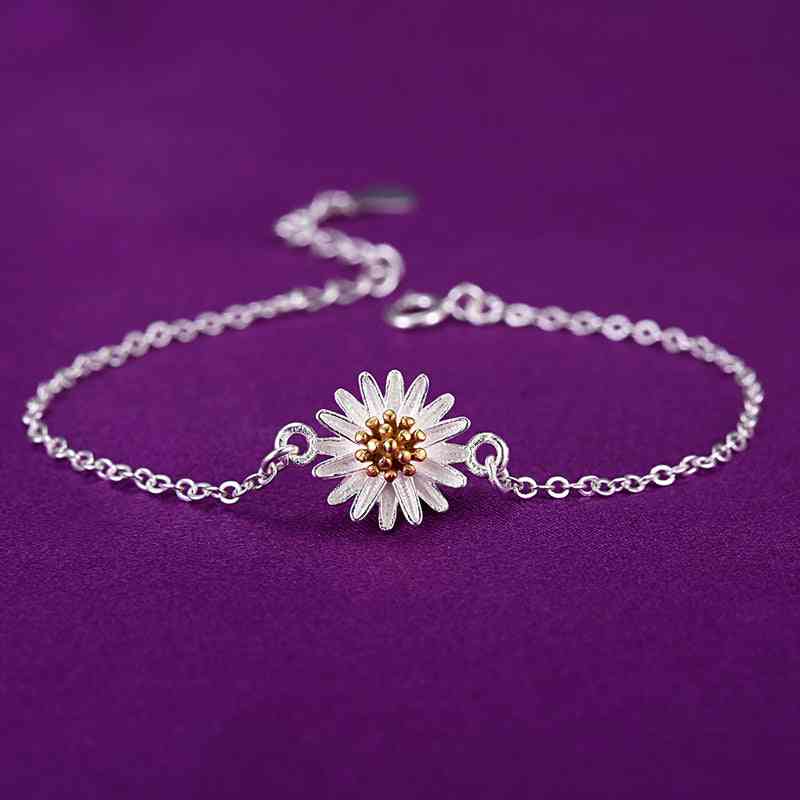 925 Pure Silver Jewelry - Anklets Foot Chain For Female