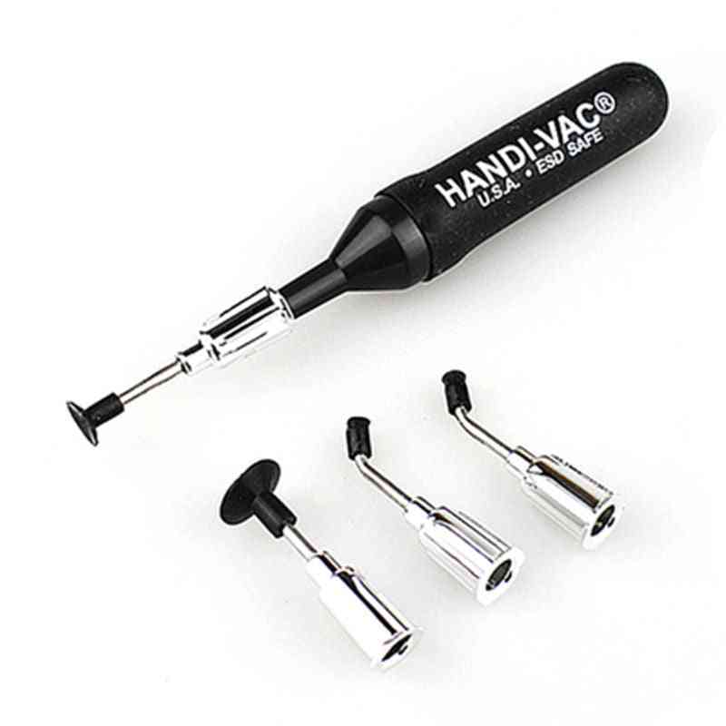 Smd Ic Vacuum Sucking Pen Picker Pick Hand Tool 4 Suction Headers