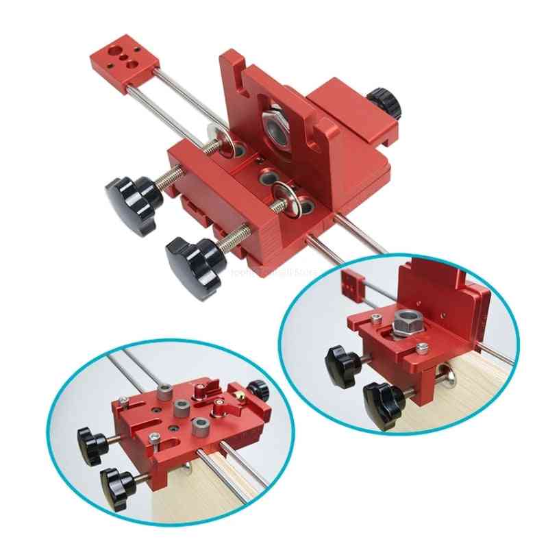 Woodworking Self Centering Jig Guide Locator Kit, Furniture Fast Connecting Cam Fitting