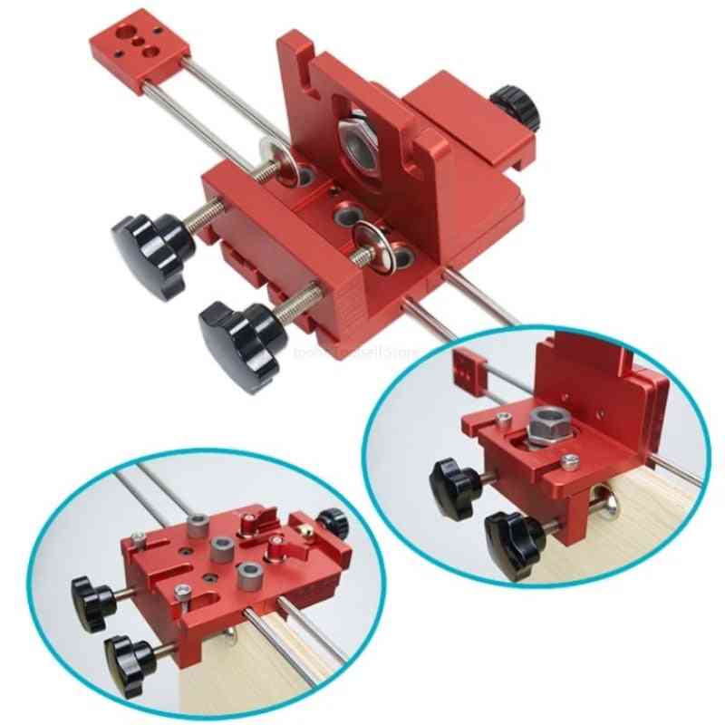 Woodworking Self Centering Jig Guide Locator Kit, Furniture Fast Connecting Cam Fitting
