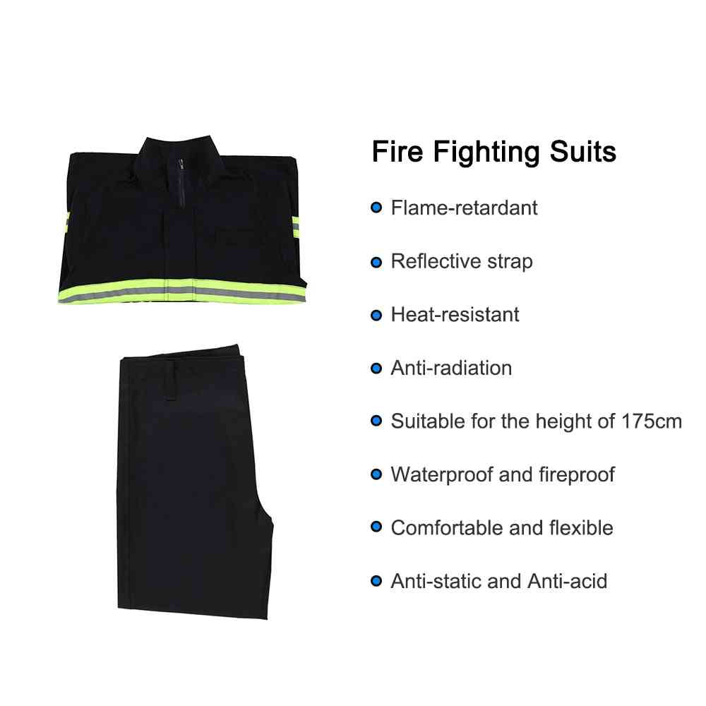 Flame Retardant, Fireproof , Waterproof And Heat Resistant Firefighting Clothing