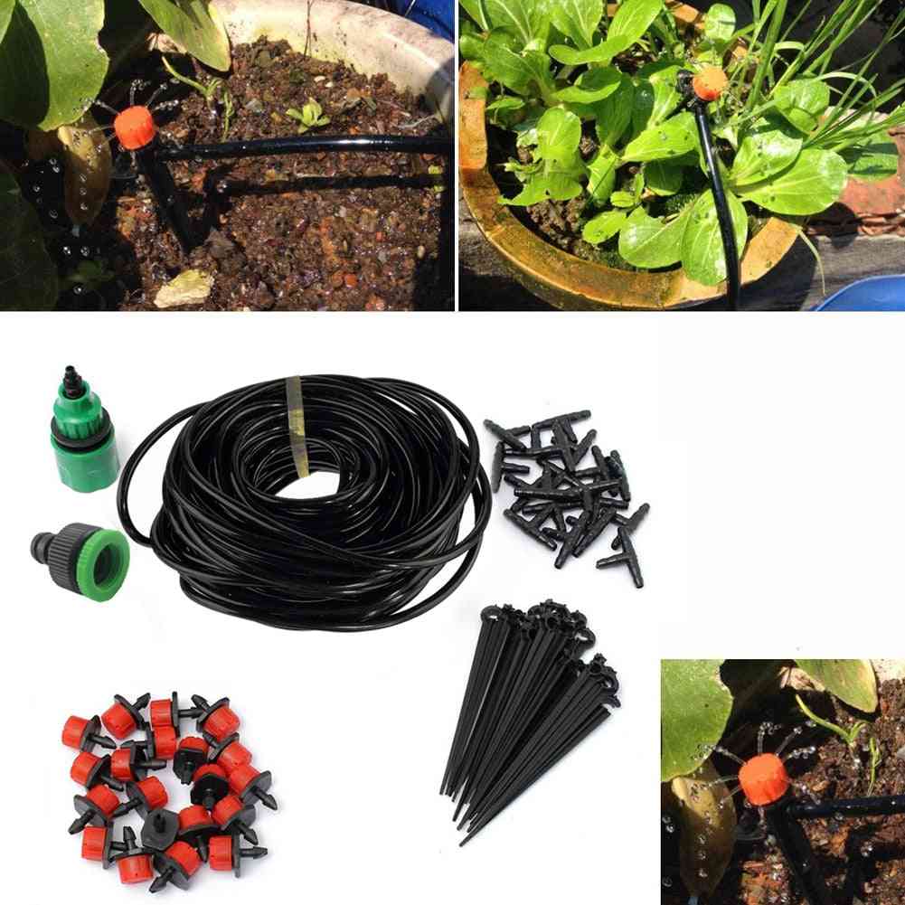 Micro Drip Irrigation Kit, Plants Garden Watering System