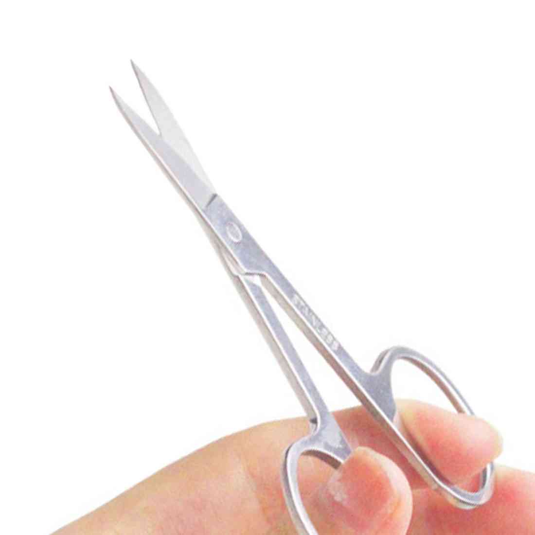 Zakrzywiony nożyczek do manicure do pedicure