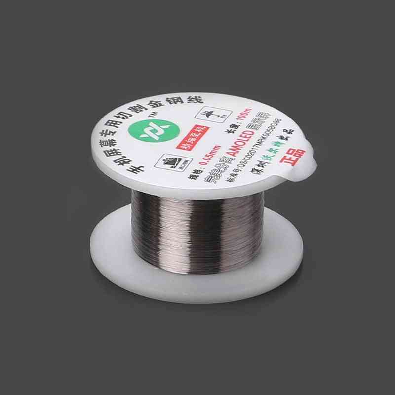 100m Alloy Gold Molybdenum Wire Cutting Line