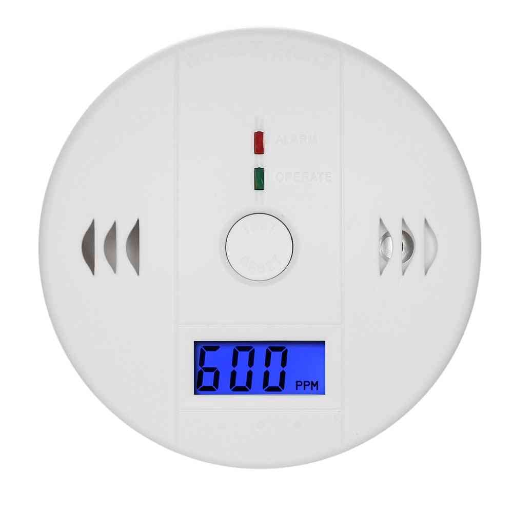 Carbon Monoxide Detector, Gas Sensor Lcd Display Warning Alarm