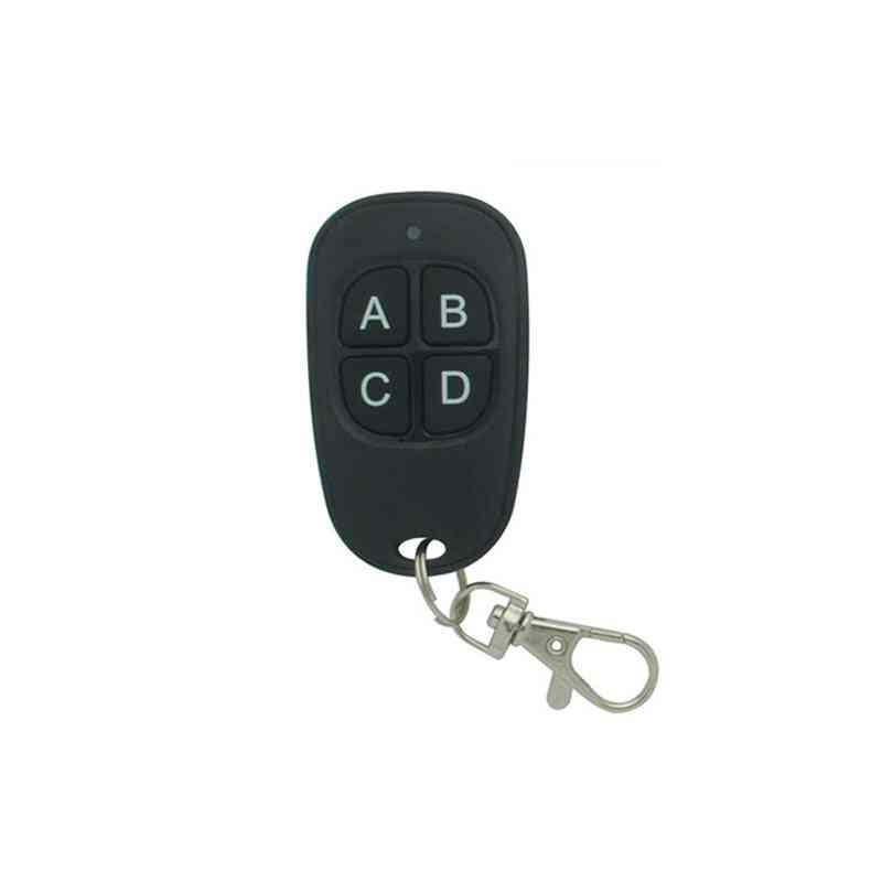 4 gumbi za daljinsko upravljanje garažnih vrat - premični ključ s fiksno kodo