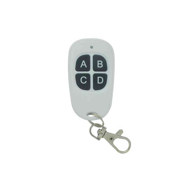 4 gumbi za daljinsko upravljanje garažnih vrat - premični ključ s fiksno kodo