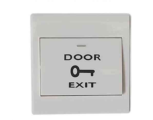 Postavljena tipka za izlaz / kartica čitača prekidač za pristup otvorenim vratima prikladna električna brava