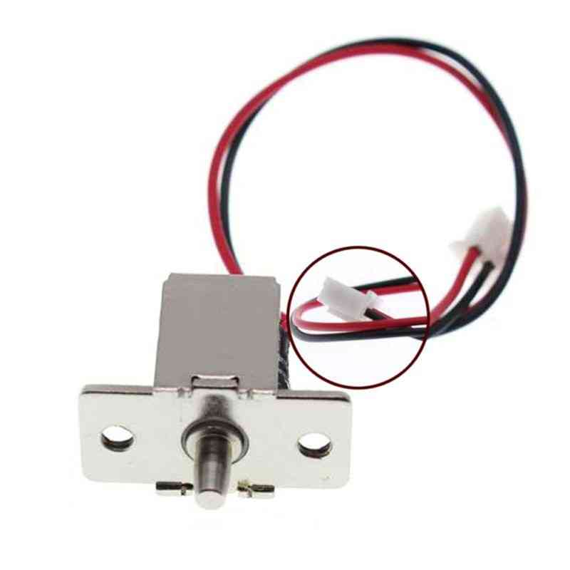 Elektrisk magnetisk skåpbult push-pull lås frigöringsenhet åtkomstkontroll