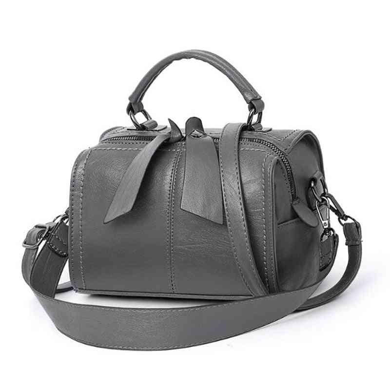 Women Leather Crossbody Small Messenger Bags, Cute Hand & Shoulder Bag