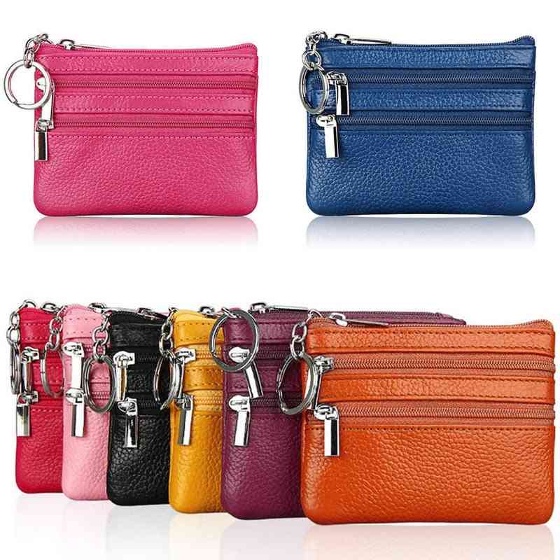 Fashion Leather Women Wallet Clutch Zip Female Short Small Coin Purse
