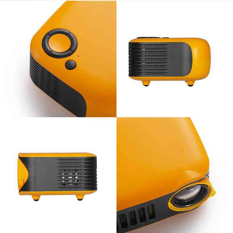 Mini Portable Lcd, Lamp Life Home Theater Video Projectors, Support Power Bank For Tv Box/xbox