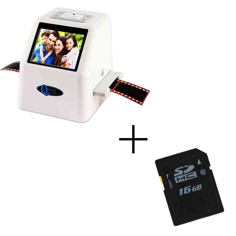 Escáner de película negativa de alta resolución 22 mp 35 mm convertidor de película fotográfica super 8 diapositivas