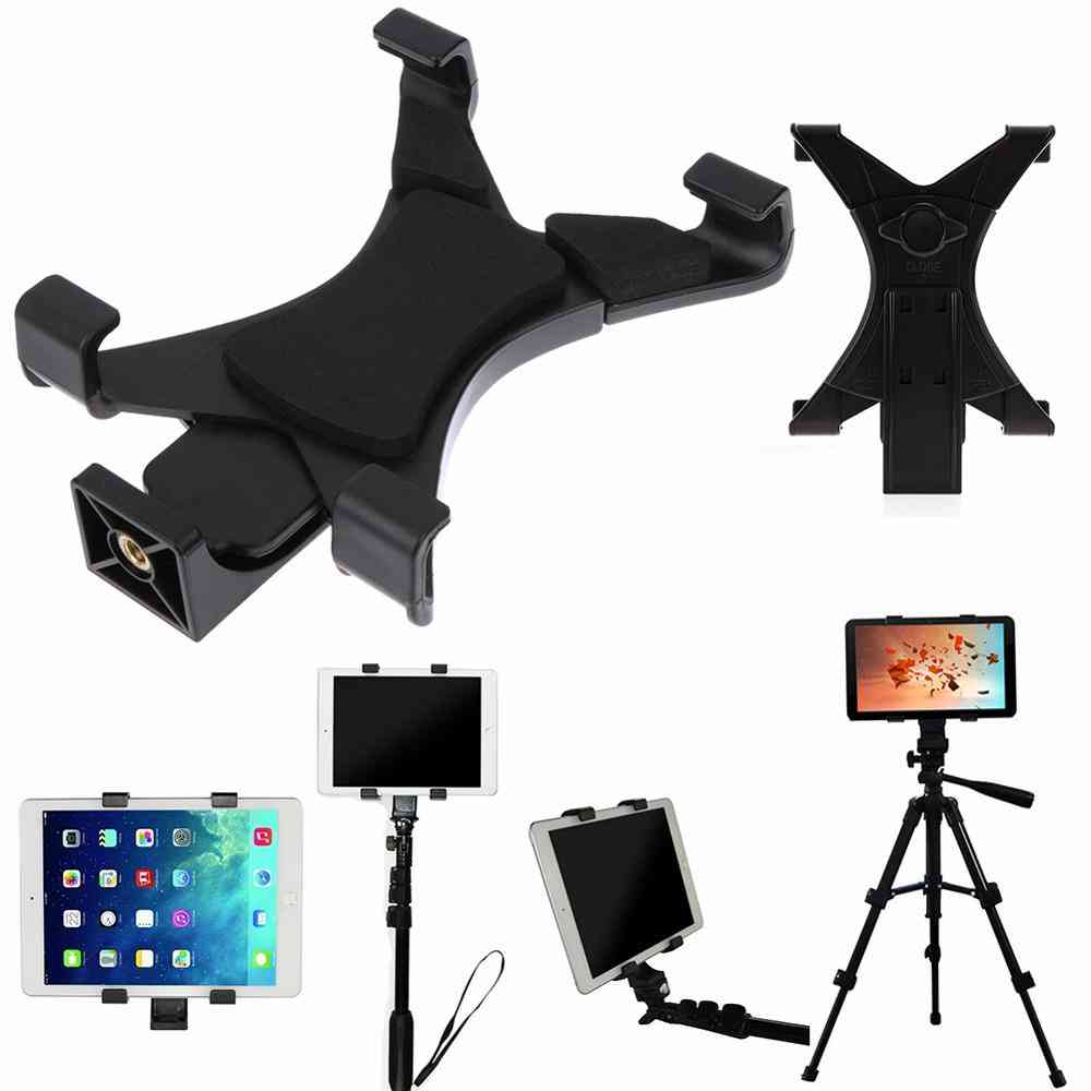 Universal Tablet Tripod Mount Clamp With 1/4
