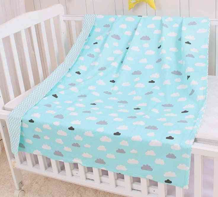 Pătură de plapumă pentru bebeluși nou-născuți pătură de bumbac pentru lenjerie de pat moale, cuverturi respirabile
