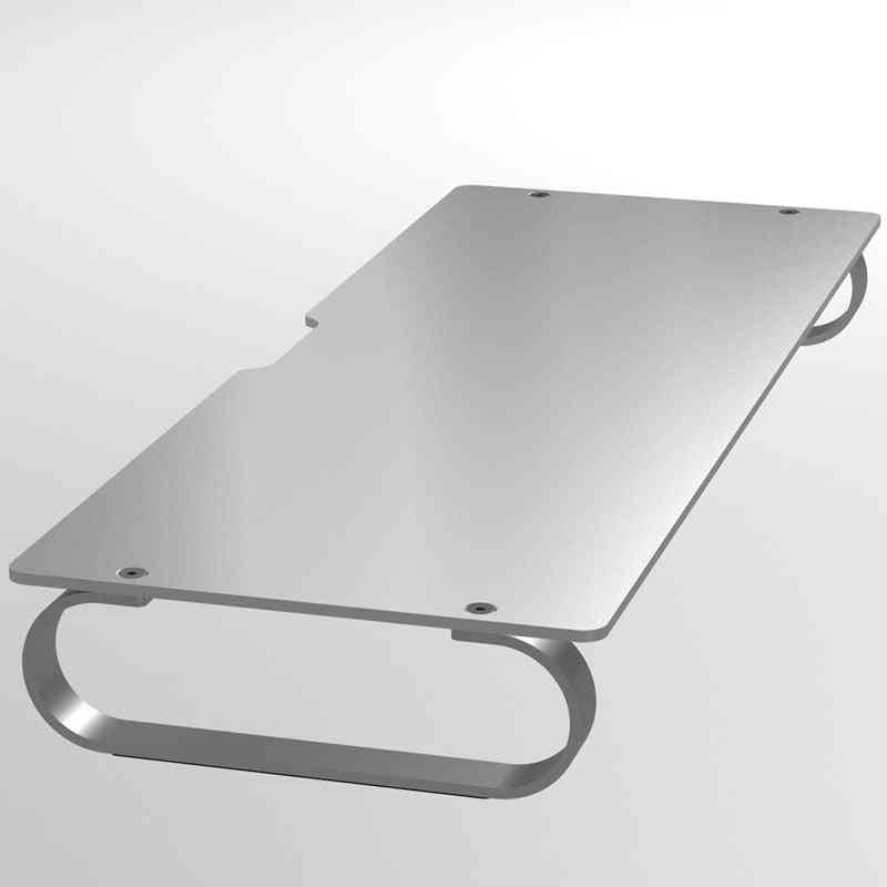 Aluminio pantalla lcd led aumentar base portátil soporte escritorio imac macbook