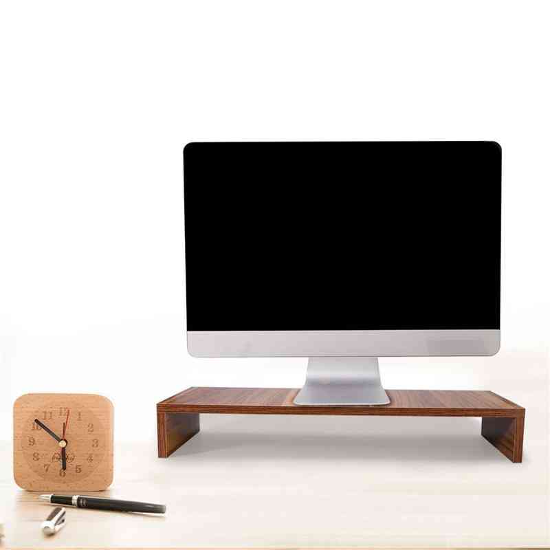 Desktop Monitor Computer Screen Riser Shelf Plinth Strong Laptop Stand Desk