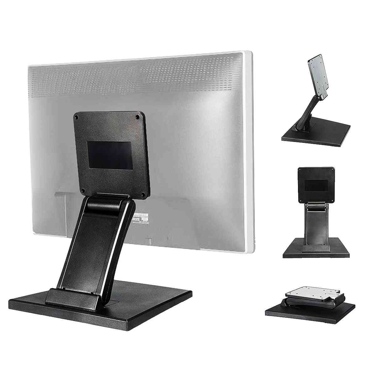 Desktop Monitor Holder Lcd Led Folding Display Touch Screen Stand Mount Bracket